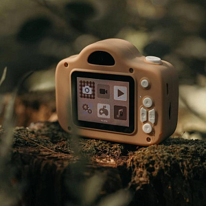 Цифровая камера Mrs. Ertha "Cam Cam Flower Buds", мириада цветов с ореховым